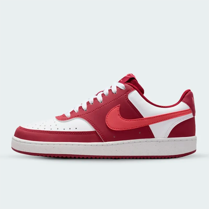 Tenis Nike Court Vision Low Rojo Mujer