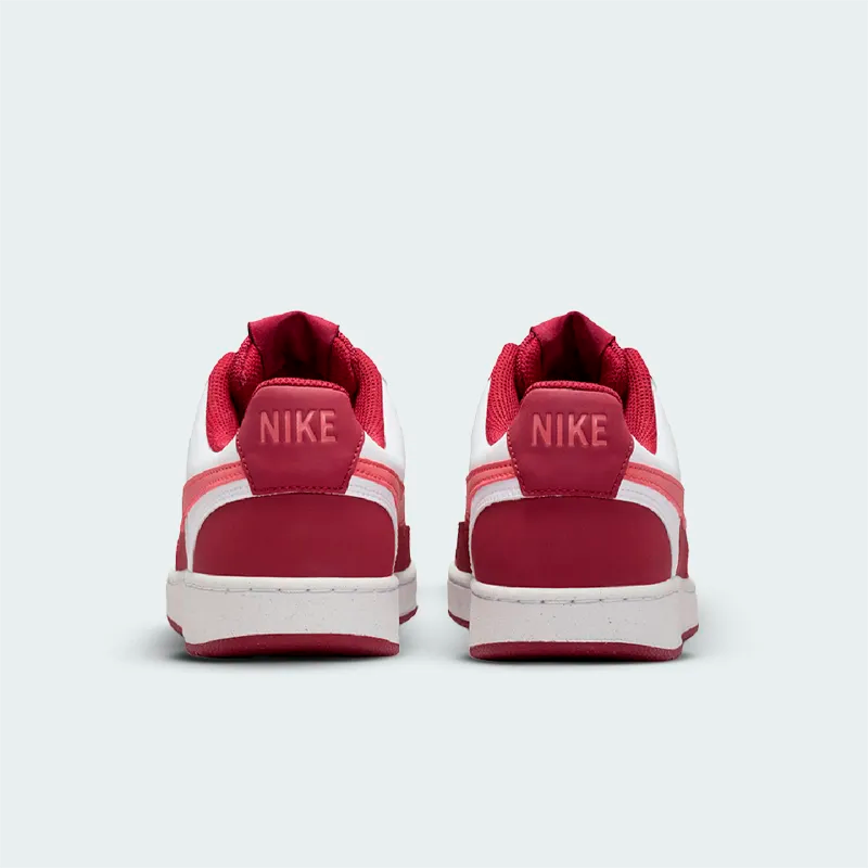 Tenis Nike Court Vision Low Rojo Mujer