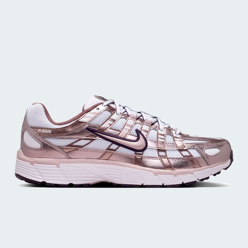 Tenis Nike P-6000 Oro Rosa Mujer