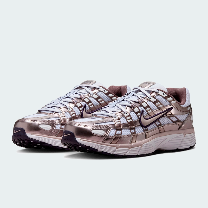 Tenis Nike P-6000 Oro Rosa Mujer