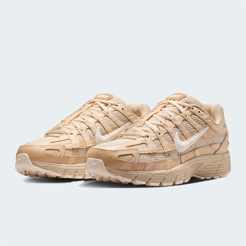 Tenis Nike P-6000 Beige Mujer