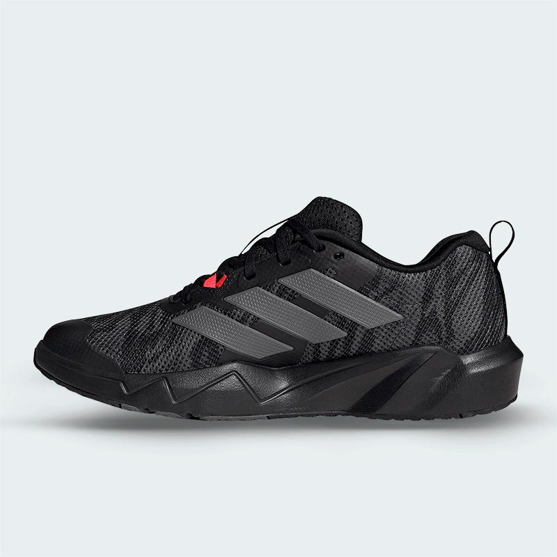 Tenis Adidas Rapidmove Go Trainer Negro Rojo Hombre