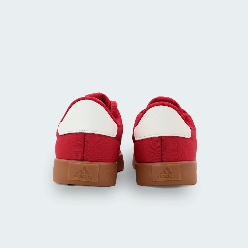Tenis Adidas VL Court 3.0 Rojo Hombre