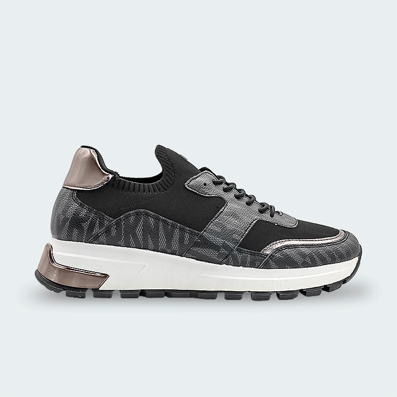 Tenis DKNY Maida-Lace Up Snea Black Mujer