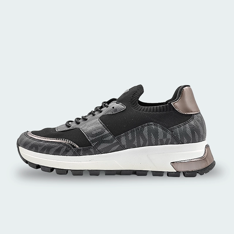 Tenis DKNY Maida-Lace Up Snea Black Mujer