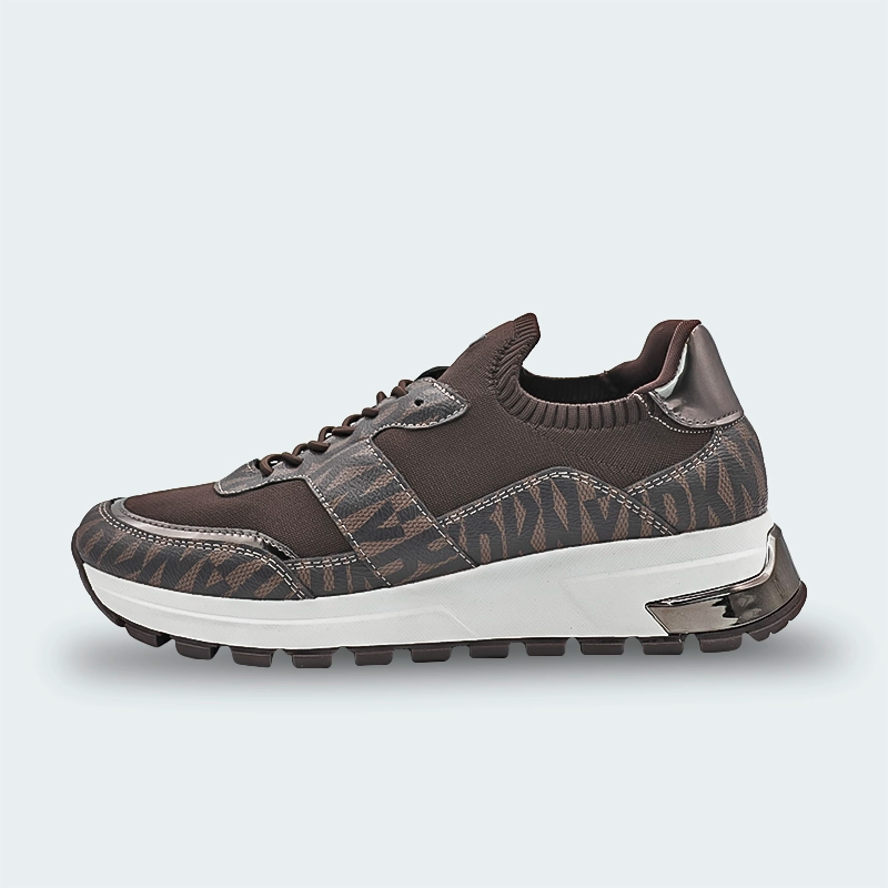 Tenis DKNY Maida-Lace Up Snea Brown Mujer