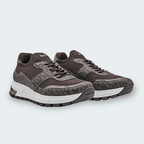 Tenis DKNY Maida-Lace Up Snea Brown Mujer