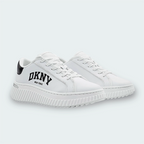 Tenis DKNY Leon-Lace Up Sneak Black-White Mujer