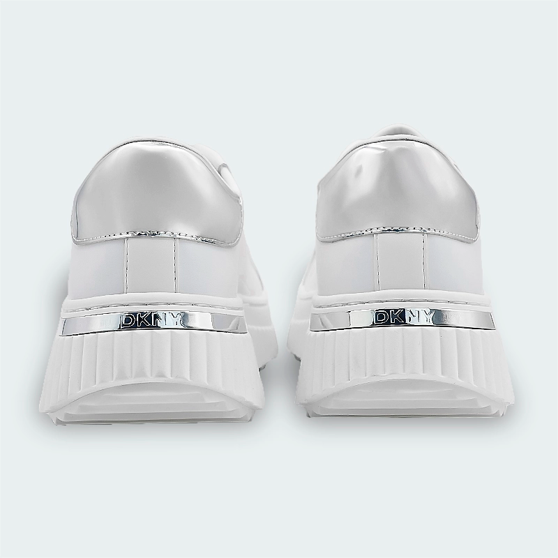 Tenis DKNY Leon-Lace Up Sneak White Mujer