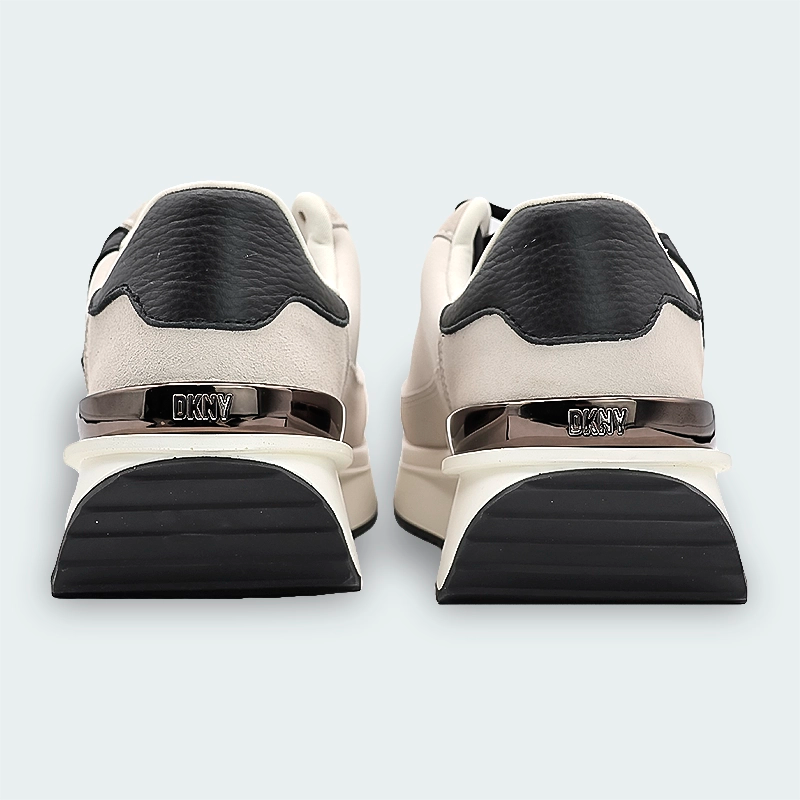 Tenis DKNY Arlan-Lace Up Snea Beige Mujer