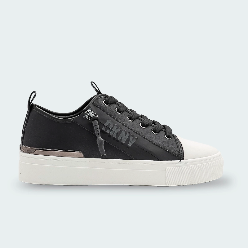 Tenis DKNY Chaney-Lace Up Sne Brown Mujer