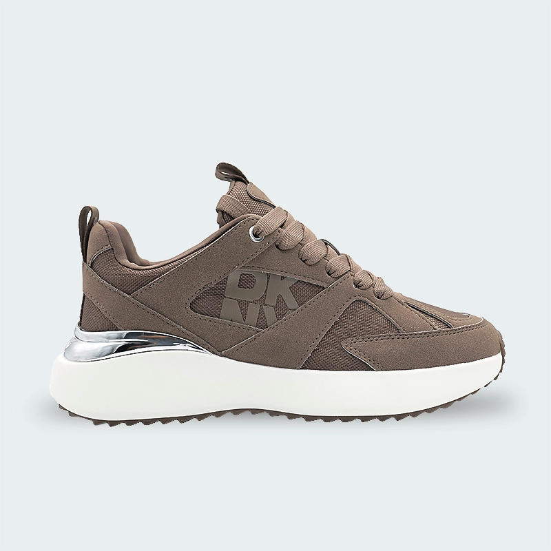 Tenis DKNY Zofi-Lace Up Sneak Black Mujer