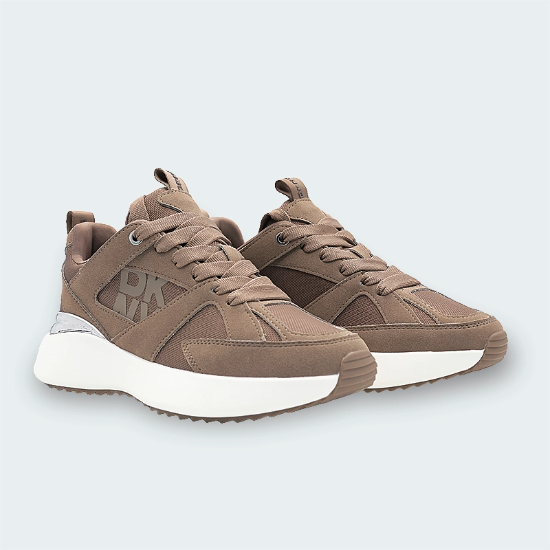 Tenis DKNY Zofi-Lace Up Sneak Black Mujer