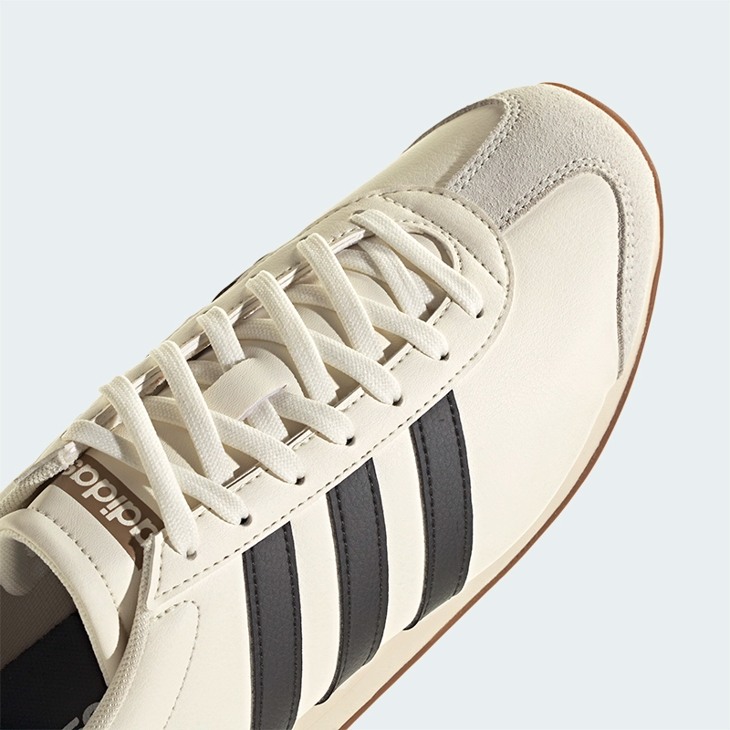 Tenis Adidas Runvista Crema Mujer