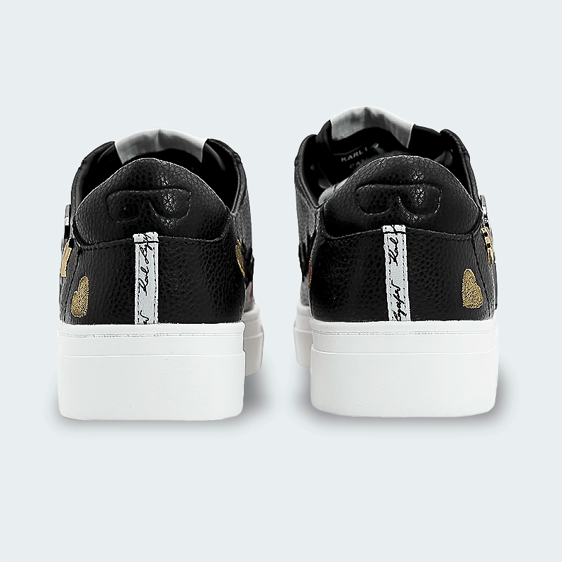 Tenis Karl Lagerfeld Cate Pins Lace Up White Mujer
