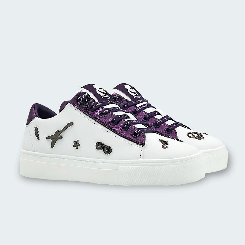 Tenis Karl Lagerfeld Cate Rocker Lace up Amarillo Mujer