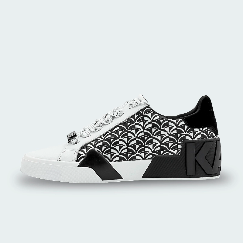 Tenis Karl Lagerfeld Melora Lace Up Low-Top Mujer