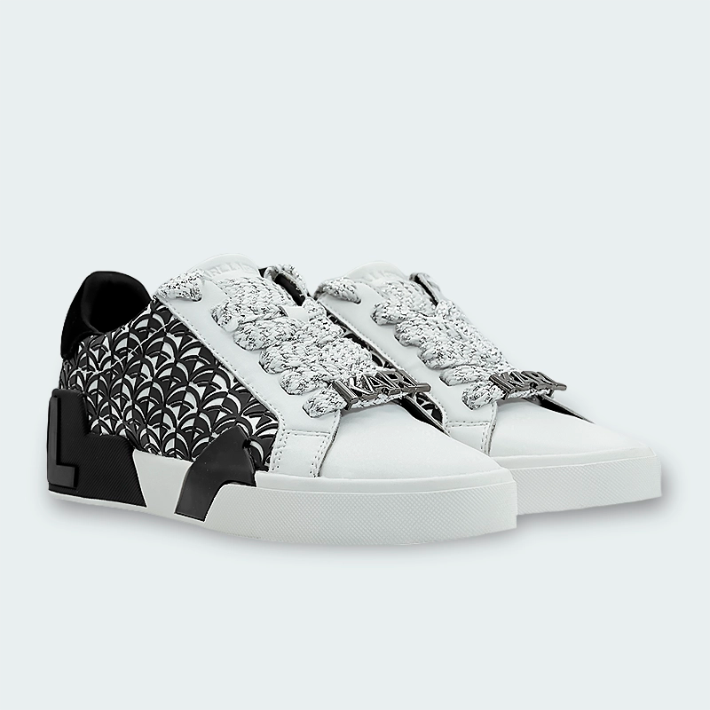 Tenis Karl Lagerfeld Melora Lace Up Low-Top Mujer