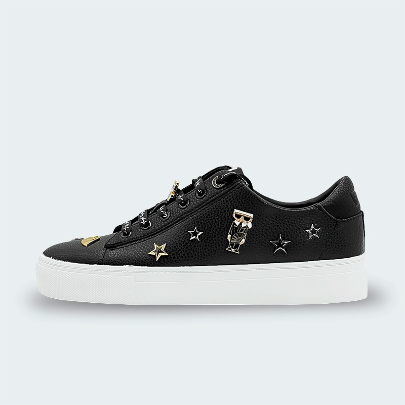 Tenis Karl Lagerfeld Cate Pins Beige Mujer