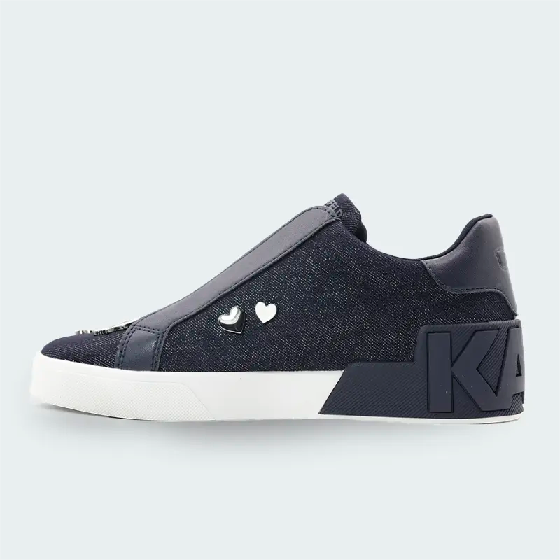 Tenis Karl Lagerfeld Masive Slip On Azul Mujer