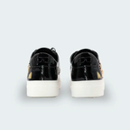 Tenis Karl Lagerfeld Cate Pins Lace Up Negro Mujer