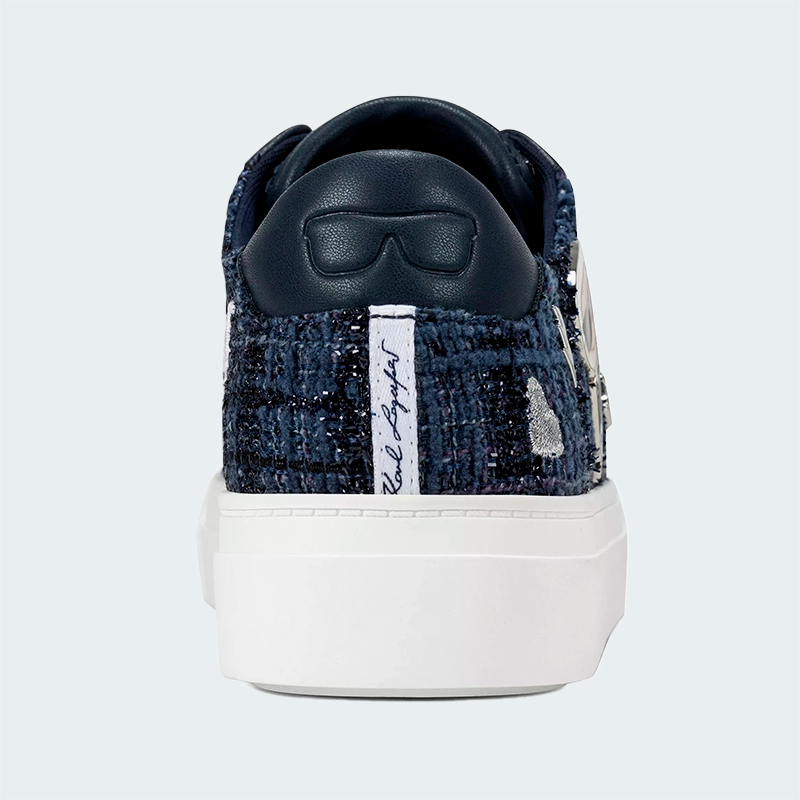 Tenis Karl Lagerfeld Cate Pins Azul Oscuro Mujer