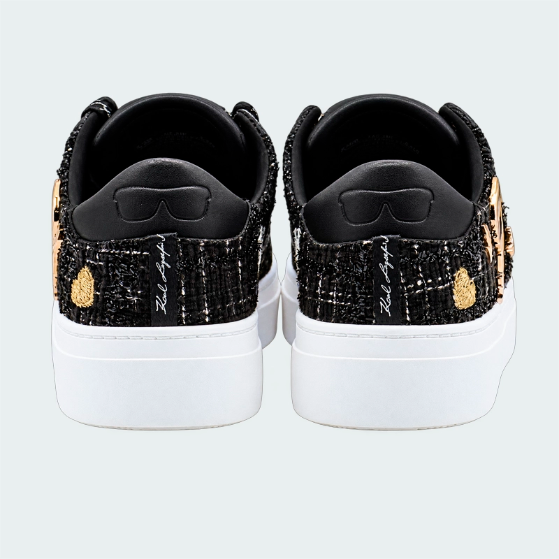 Tenis Karl Lagerfeld Cate Pins Negro Mujer