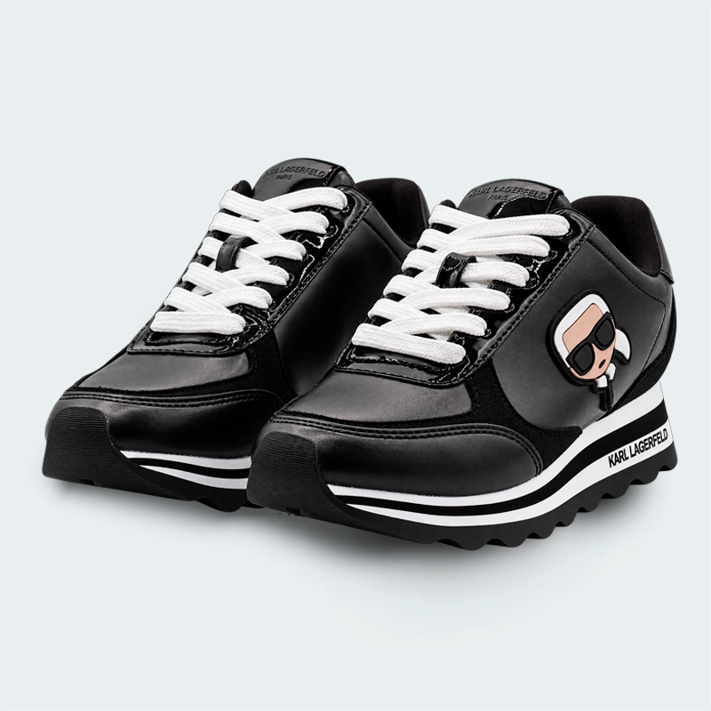 Tenis Karl Lagerfeld Meade Negro Mujer