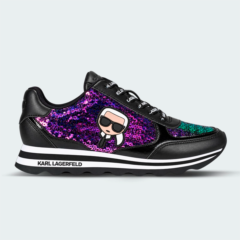 Tenis Karl Lagerfeld Meade Lace Up Mujer