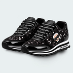 Tenis Karl Lagerfeld Meade Sequin Negro Mujer