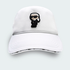 Gorra Karl Lagerfeld Logo KL Frontal Blanco