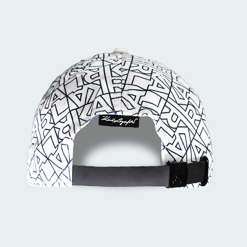Gorra Karl Lagerfeld Monograma KL Blanco