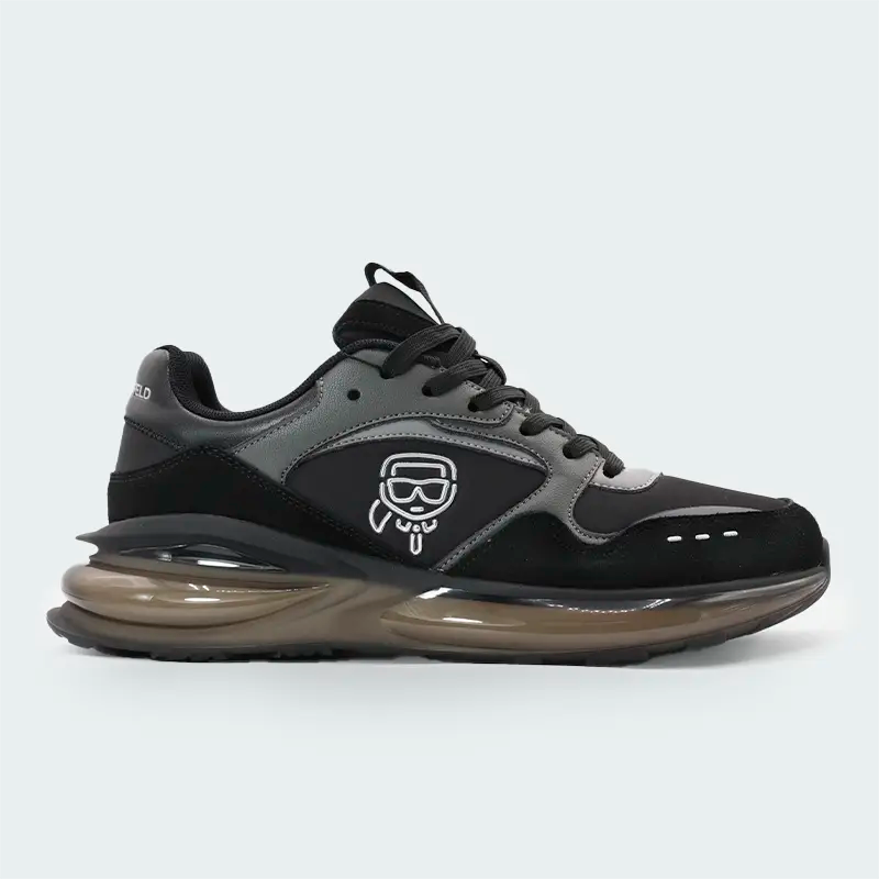 Tenis Karl Lagerfeld Mixed Runner Negro Hombre