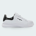 Tenis Karl Lagerfeld Leather Croco Negro Hombre
