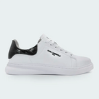 Tenis Karl Lagerfeld Leather Croco Negro Hombre