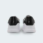 Tenis Karl Lagerfeld Leather Croco Negro Hombre