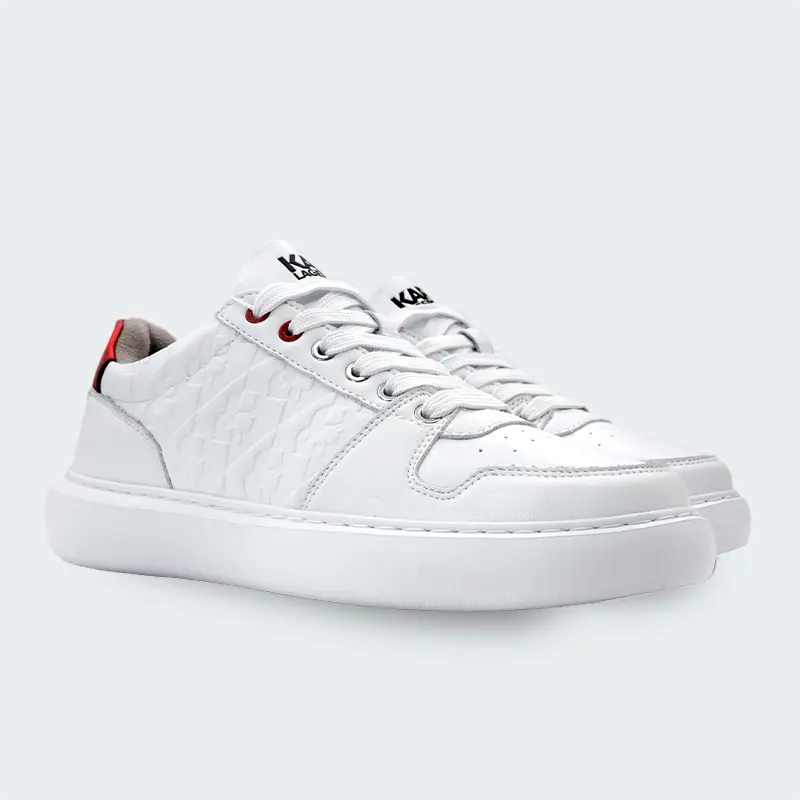 Tenis Karl Lagerfeld Icon Monogram Blanco Hombre