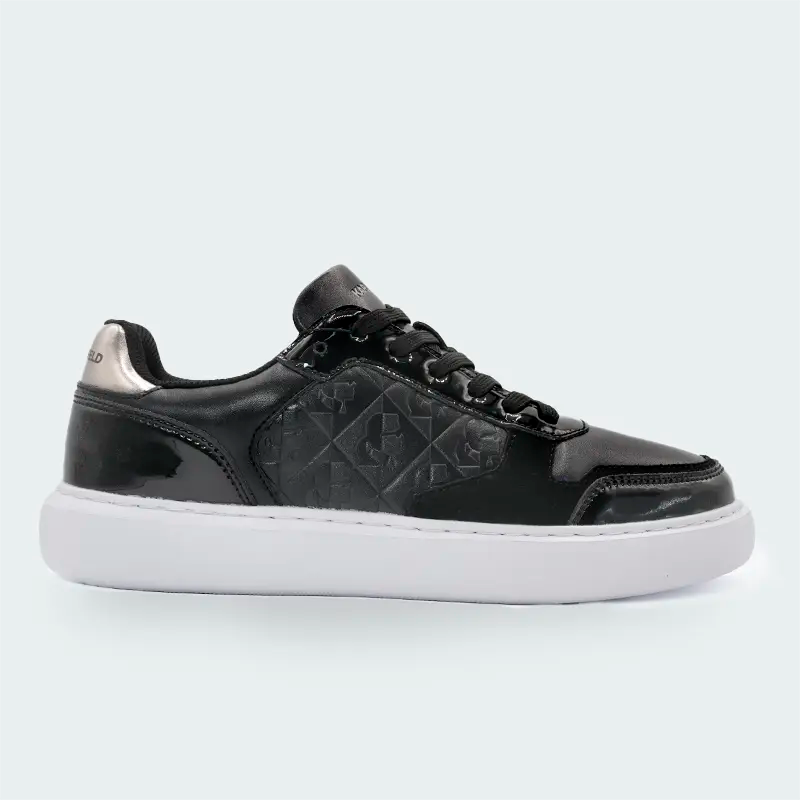 Tenis Karl Lagerfeld Icon Monogram Negro Hombre