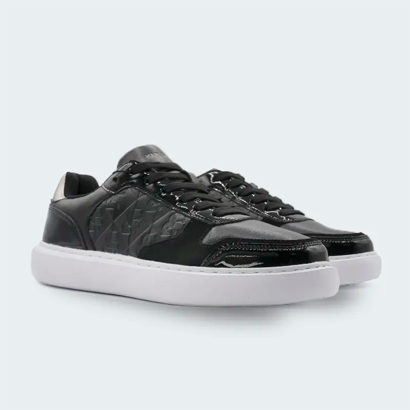 Tenis Karl Lagerfeld Icon Monogram Negro Hombre