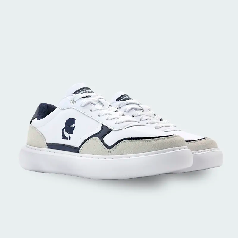 Tenis Karl Lagerfeld Patch Blanco Hombre