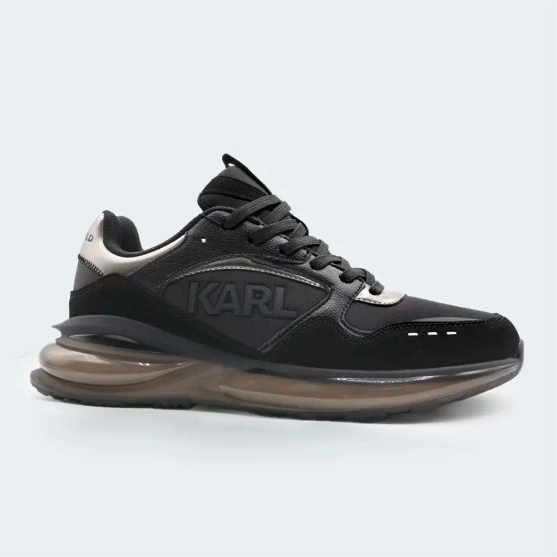 Tenis Karl Lagerfeld Mixed Runner Negro Hombre