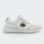 Tenis Karl Lagerfeld Niels Side Patch Blanco Hombre