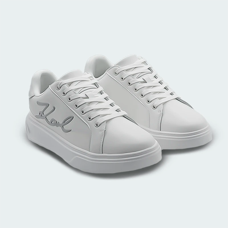 Tenis Karl Lagerfeld Eugene Hi Density Blanco Hombre