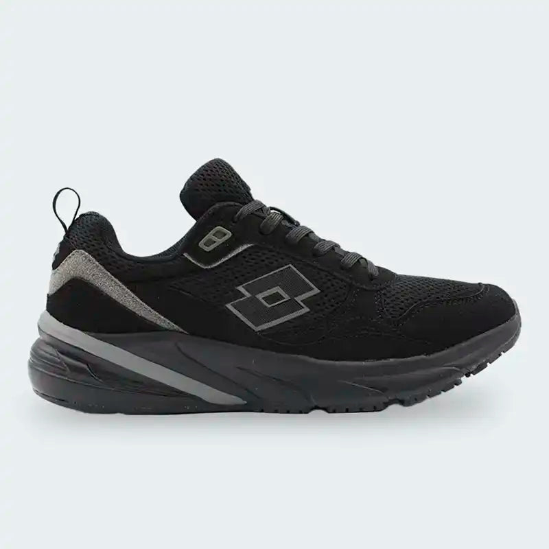 Tenis Lotto Gio Negro Hombre