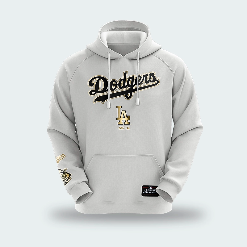 Buzo MLB LA Dodgers White Hombre