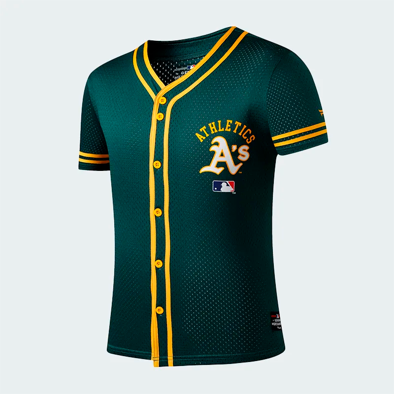 Camiseta MLB Oakland Athletics Verde Hombre
