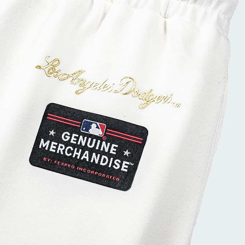 Sudadera MLB LA Dodgers White-Gold Hombre