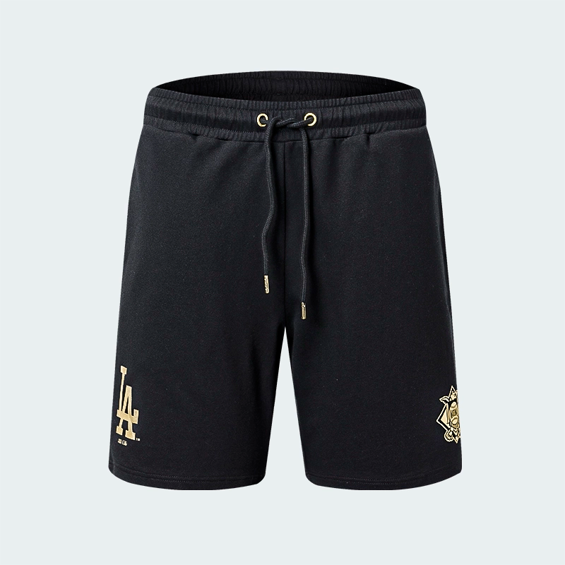 Pantaloneta MLB LA Dodgers Black-Gold Hombre