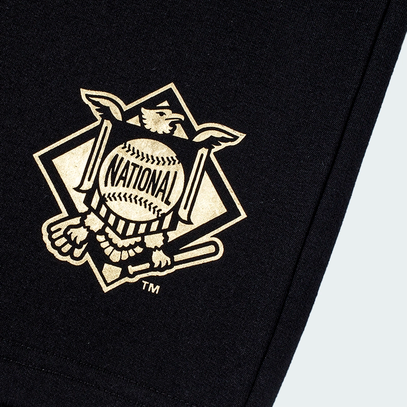 Pantaloneta MLB LA Dodgers Black-Gold Hombre