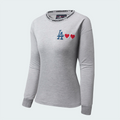 Buzo Los Angeles Dodgers Gris Mujer